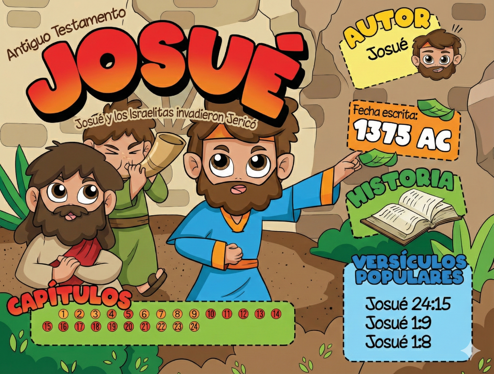 Josué Cuadernillo para Dibujar